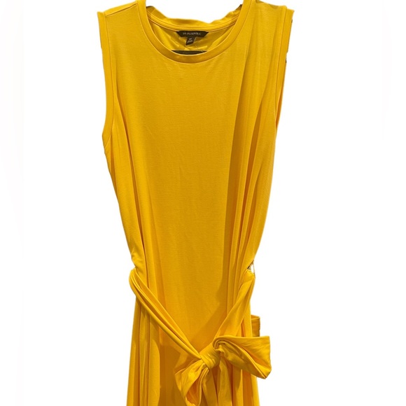 NEW! Banana Republic Yellow Tank Dress, Sz M - Picture 7 of 8